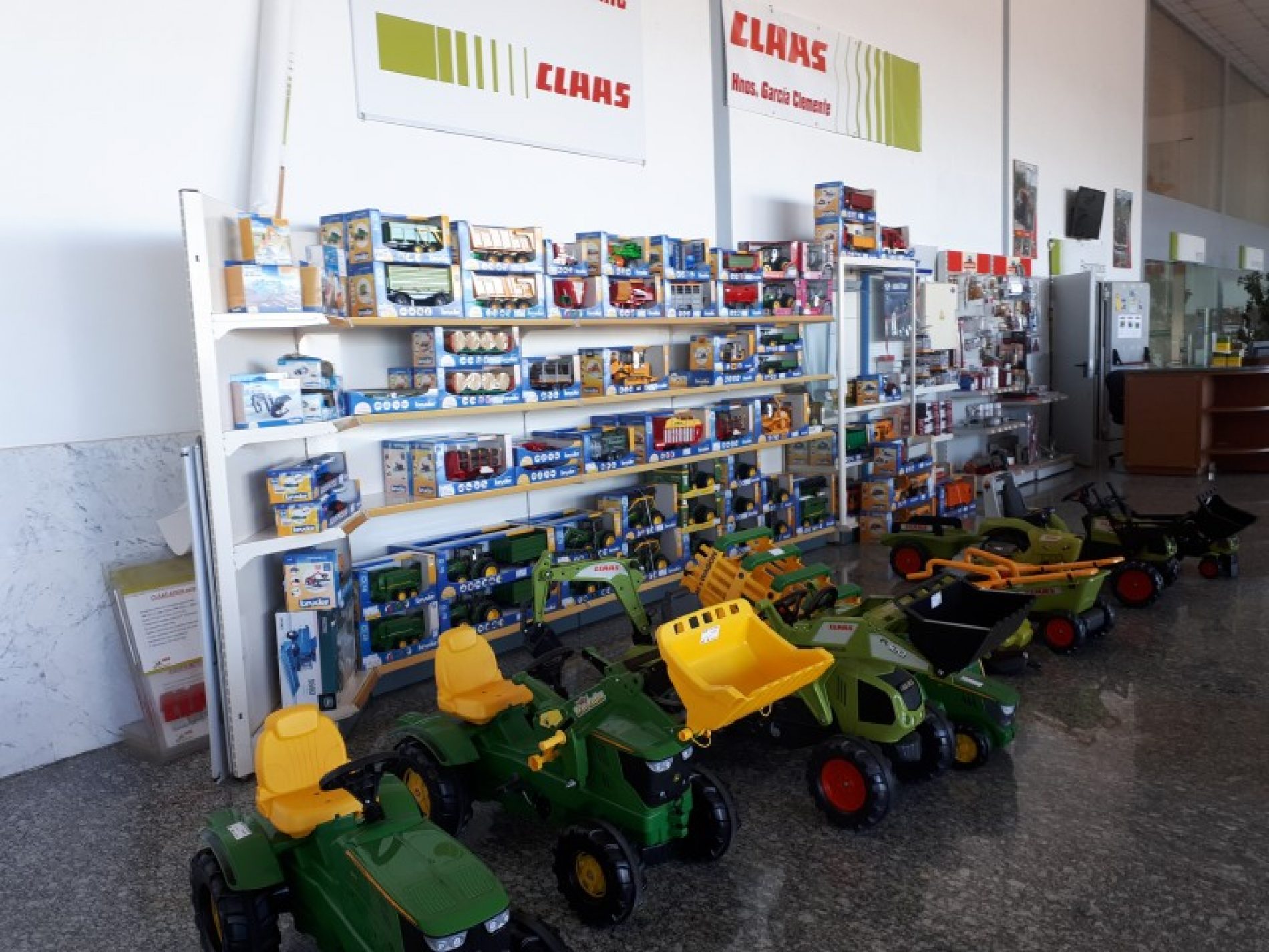 Tractores de juguete en Lorca 2020