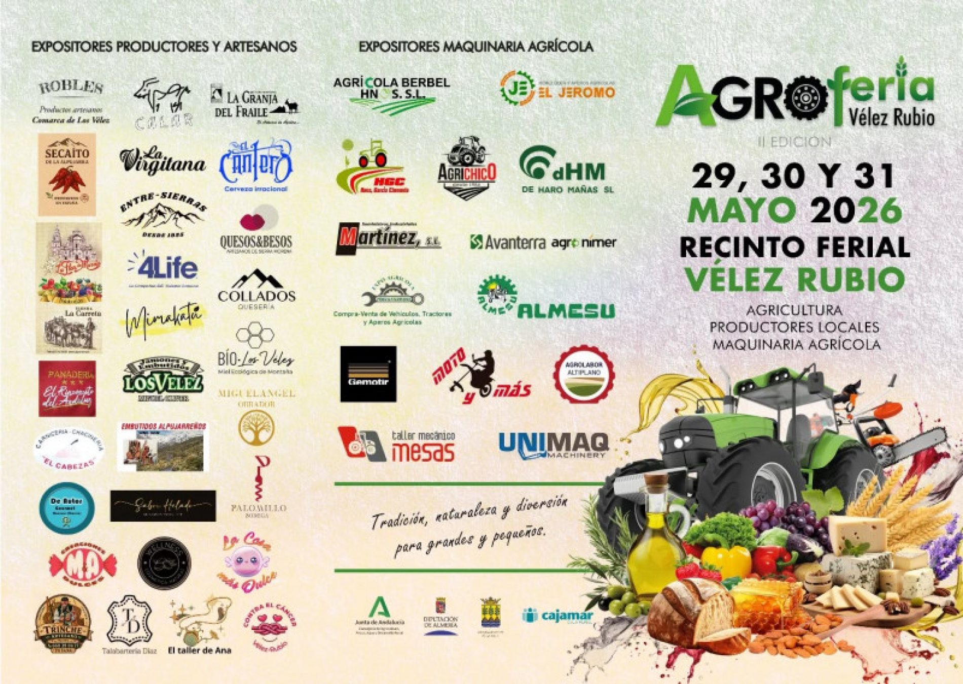 Hermanos García Clemente asisten a la II Agroferia de Vélez Rubio 2026