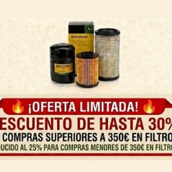 Promoción exclusiva de repuestos y filtros