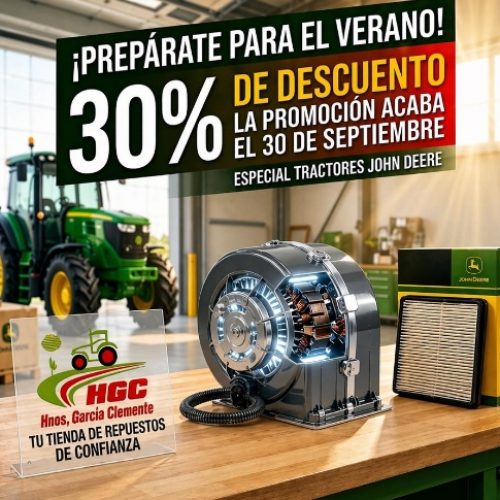Promoción en sopladores y filtros de aire acondicionado